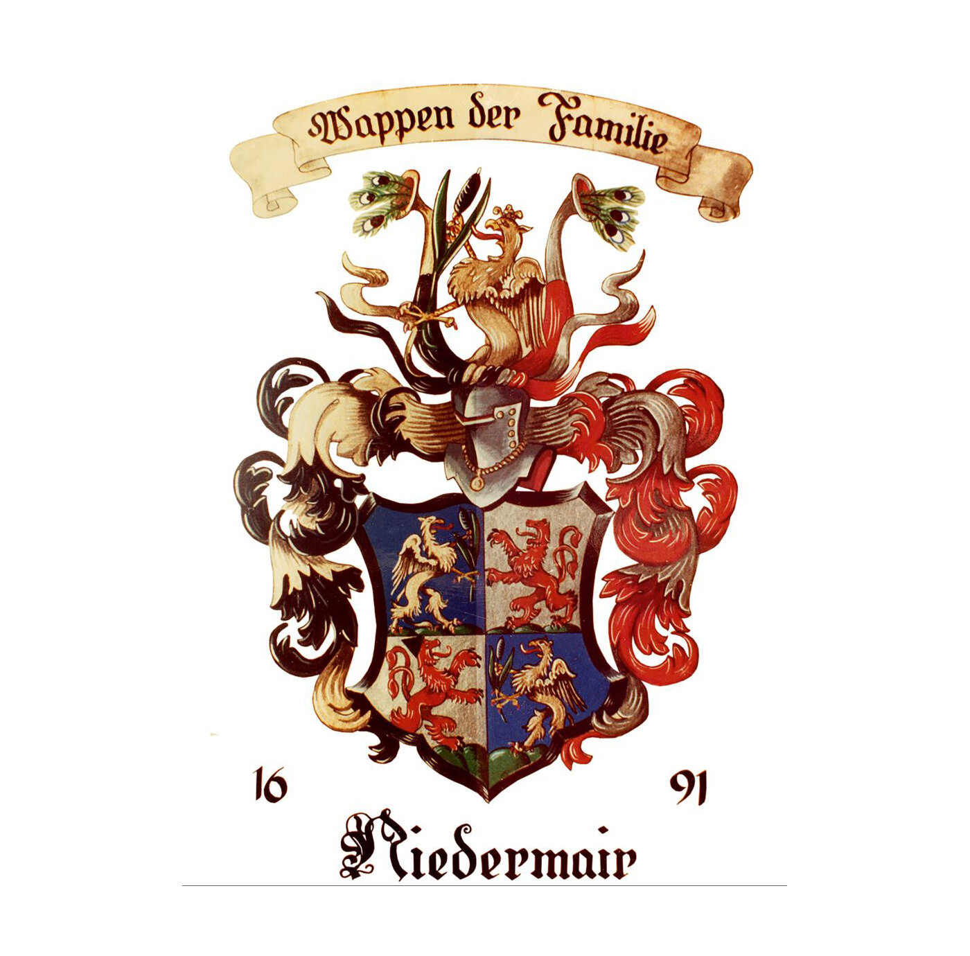 Wappen Niedermairhof Wappen Niedermairhof